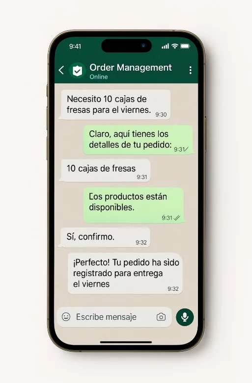 AI-Powered WhatsApp Order Management System